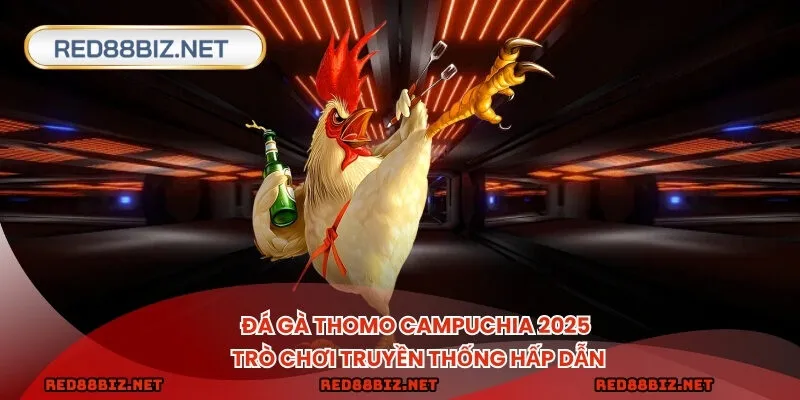 Đá gà thomo Campuchia 2025 - Trò chơi truyền thống hấp dẫn