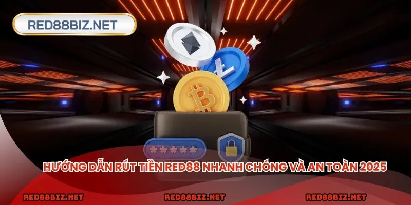 Hướng dẫn rút tiền RED88 nhanh chóng và an toàn 2025